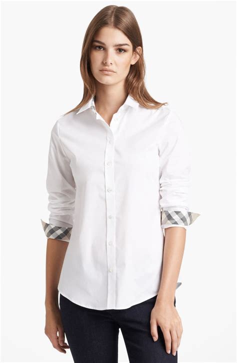 burberry button down nordstrom|Burberry button down sale.